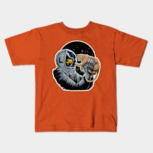 Astronaut - Cat and Fish Kids T-Shirt